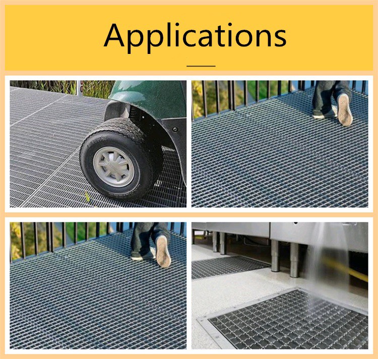 Applications of Serrated Steel Grating